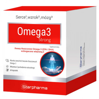 OMEGA-3 STRONG KAPSLID N60