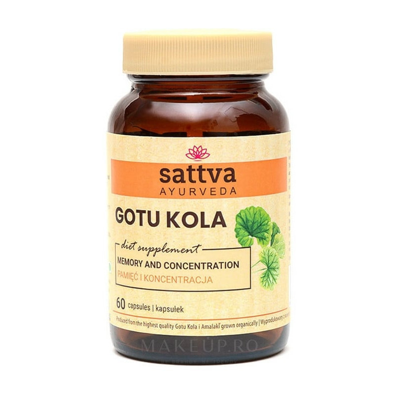 Gotu Kola Sattva 60 kaps.