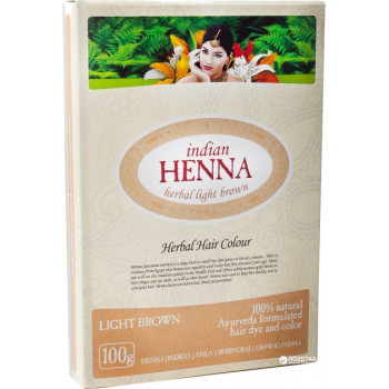 INDIAN HENNA LIGHT BROWN 100G (HELEPRUUN) - ELFARM