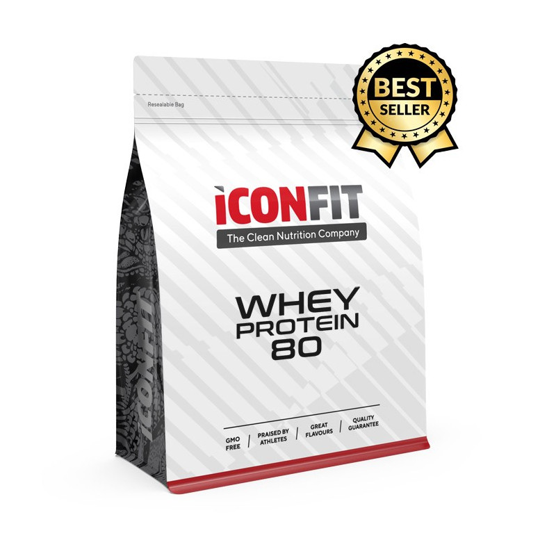 ICONFIT 100% Whey Protein - Strawberry 1 kg