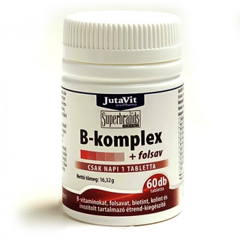JUTAVIT B-KOMPLEKS + FOOLHAPE TABLETID N60 - JuvaPharma