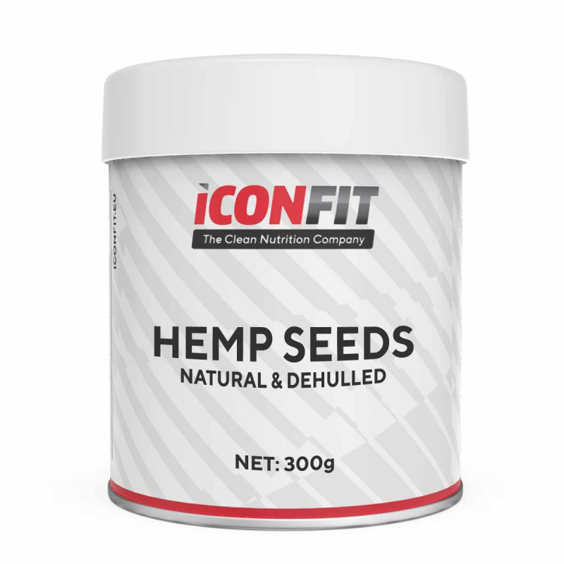 ICONFIT HEMP SEEDS (CLEANED) 300G CAN