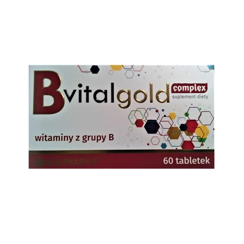 VITALGOLD B-COMPLEX TABLETID N60 - ALG PHARMA