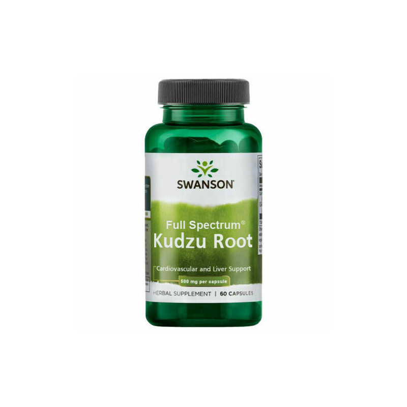 HÕLMINE PUERAARIA KAPSLID N60 500MG - SWANSON (Kudzu Root)