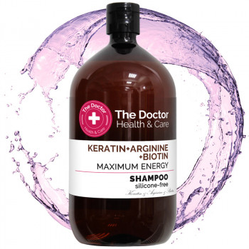 The Doctor Health & Care KERATIN + ARGININE + BIOTIN MAXIMUM ENERGY Shampoo  946 ml