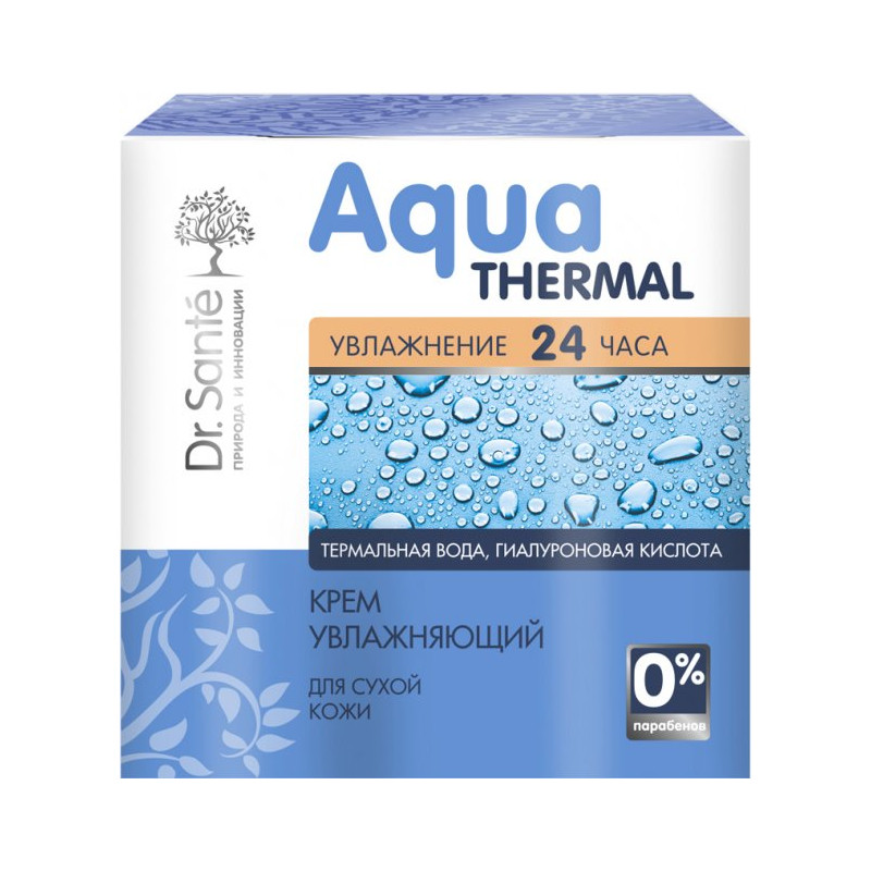 Dr.Sante Aqua Thermal - niisutav näokreem kuivale nahale 50 ml